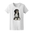 thumbnail image 2 of Adult Tibetan Terrier Relaxing  T-Shirt Women -Image by Shutterstock, Female Large, 2 of 4