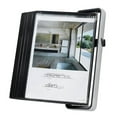 thumbnail image 1 of Tarifold V714527 VEO Wall Display Unit with 10 Display Pockets, Black - 20 Sheet, 1 of 1