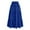 711#Royal Blue, variant on GXIPO Women's Floral Midi Skirt High Waist Elastic Tiered Skirt Summer Boho Flowy A Line Casual Beach Skirt Army Green M