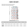 thumbnail image 4 of Pofeuu Red Blue Polka Dots Print Basketball Jersey, Shirts for Men Youth Basketball Jersey Crew Neck-4X-Large, 4 of 6
