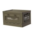 thumbnail image 1 of Colaxi Foldable Storage Bin Camping Storage Box Car Trunk Organizer Folding Storage Box for Backpacking Picnic RV Traveling Barbecue Green, 1 of 8