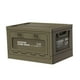 thumbnail image 1 of Contenedor de almacenamiento plegable Zulema caja de almacenaje acampar 27L Verde, 1 of 8
