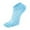 A-Light blue283, variant on WMNTST Womens Five-Toe Socks Striped Low Cut Fashion Breathable Sock Running Daily Wear Sports Socks
