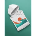 thumbnail image 3 of Image Conscious Whale Tail In The Sunset Hoodie Womens -Jay Fleck Designs, Female Casual Fit, 3 of 4