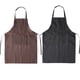 thumbnail image 1 of 2PCS Delantal impermeable Delantal de rayas de moda simple Delantal de cocina a prueba de aceite para adultos Delantal de cocina para mujeres Hombres (café, negro), 1 of 5