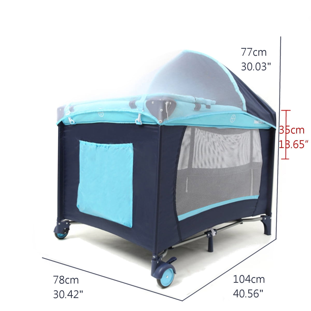 movable baby bassinet