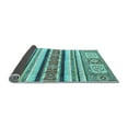 thumbnail image 2 of Ahgly Company Indoor Rectangle Oriental Light Blue Modern Area Rugs, 2' x 5', 2 of 4