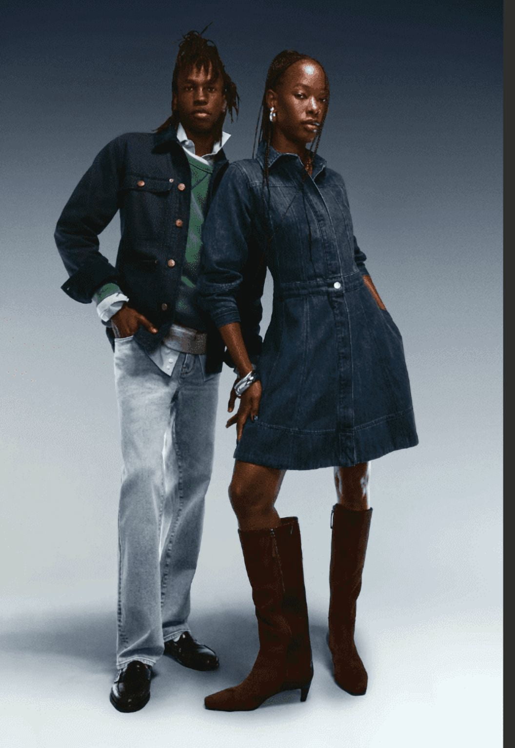Free Assembly Men's Cotton Ranch Jacket with Long Sleeves, Sizes XS-3XL