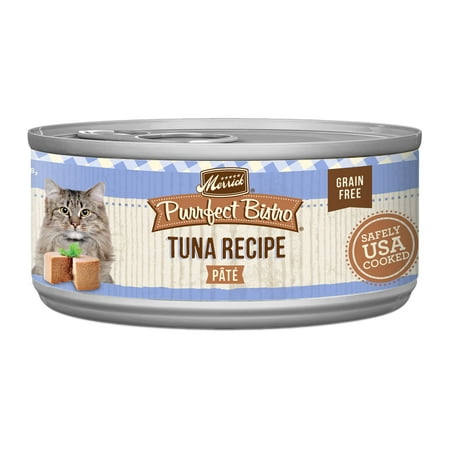 UPC: 0022808382805 | Merrick Purrfect Bistro Tuna Pate Wet Cat Food  5.5 oz Can