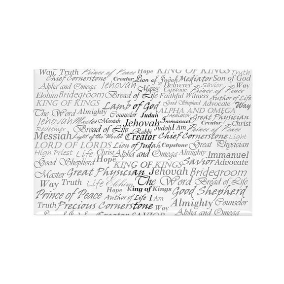 CafePress - Names Of Jesus - Rectangle Magnet, 2"x3" Refrigerator Magnet