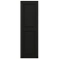 thumbnail image 6 of Ekena Millwork 18"W x 60"H True Fit PVC Two Equal Raised Panel Shutters, Black (Per Pair - Hardware Not Included), 6 of 10