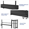 thumbnail image 2 of YOHKOH Hotel Luggage Cart, 850Lbs Heavy-Duty Bellman Trolley with 5" Wheels for Hotels, Airports, Resorts, 2 of 8