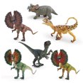 thumbnail image 1 of Juego de figuras de dinosaurios, 6 unidades, PVC, Jurassic Dino Models Kids 3+, 1 of 2