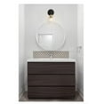 thumbnail image 5 of allen + roth Torrington 5.75-Inches Matte Black Transitional Vanity light, 5 of 9