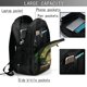 thumbnail image 4 of Easygdp Deep Forest Stone Green Dragon Mochila para Laptop de Viaje con Puerto USB, Mochila para Laptop con Puerto de Carga USB para Mujeres y Hombres, 4 of 7