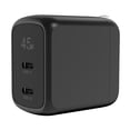thumbnail image 3 of Cargador de pared 45W GaN STF Carga Ultra Rapida  2 salidas 3A para celular, 3 of 8