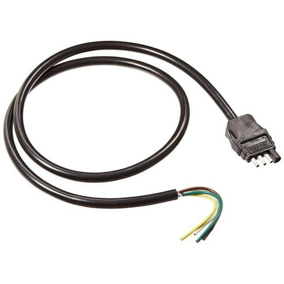 787264 4 ft. 4-Flat Trailer End Connector Cable
