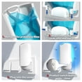 thumbnail image 4 of Indoor Flying Insect Trap, Plug-in Light Source Fruit Fly & Gnat Catcher for Kitchen, Home & Office, Family & Pet Friendly with 5 Refill Glue Boards, 4 of 9
