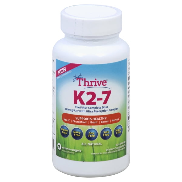Just Thrive K2 7 60 Caps Walmartcom