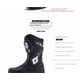 thumbnail image 4 of Botas de moto elegantes: diseño clásico, cómodas y transpirables, adecuadas tanto para desplazamientos diarios como para conducción informal.,Negro rojo,43, 4 of 15