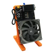 4.8TH/s Bitaxe NerdQaxe++ Bitcoin Lottery Miner with 4Pcs BM1370 ASIC Chip Home Solo Mining BTC Miner Open-source Crypto Lotto Machine,Black Stand