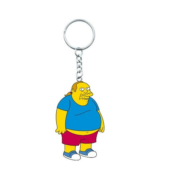 PVC Porte-Clés Figuratif - Simpsons - Comic Book Guy Figurine Jouets Nouveau 27736