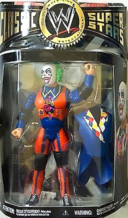 wwf hasbro doink the clown wrestling action figure wwe wcw ecw