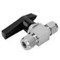 thumbnail image 2 of Válvula de Agua de Control de Flujo de Acero Inoxidable ANGGREK SS-44S Doble Conexión, 2 of 8