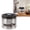 Stainless Steel Natural Color, variant on YAHHU Vacuum Sealed Coffee Container, 304 Stainless Steel Press Type Airtight Food Storage Canister for Coffee Beans Tea Nuts, 750 ML / 25.3 oz, Beige