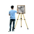 thumbnail image 7 of Aluminum Easel Stand Tripod Adjustable Height 19''-55'' Lightweight Sturdy Field Easel for Painting with Carrying Bag, 7 of 7
