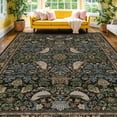 thumbnail image 1 of Alfombra Hazo Haus 203 x 305 cm lavable antideslizante floral, 1 of 8