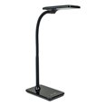 thumbnail image 1 of 12 in. Lighting Zlata Desk Lamp, Black, 1 of 1
