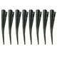 thumbnail image 1 of 8 Pcs Black Hair Clips Flat Hair Clips Styling Alligator Barrettes Hairstyle Clips Pins Hair Dye Clip, 1 of 3