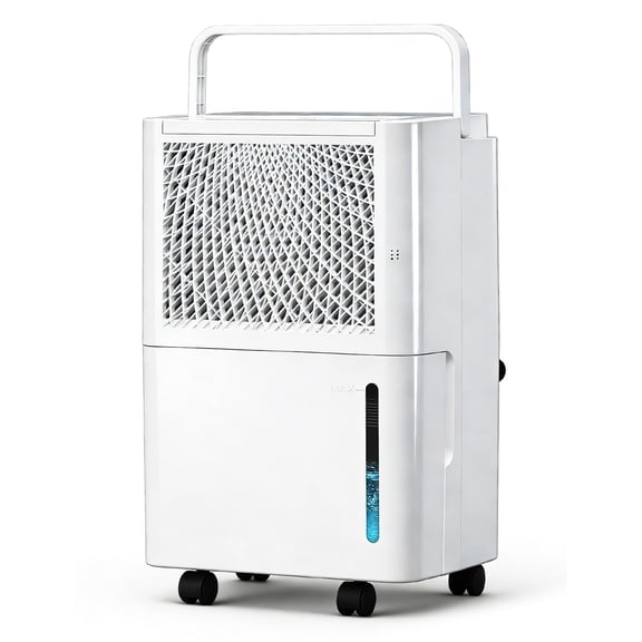 HUMSURE 2500 Sq. Ft 30 Pints Dehumidifier Equipped With Drainage Hose, Automatic Defrosting, for Basement, Home, Bathroom, Bedroom,24-Hour Timer Function