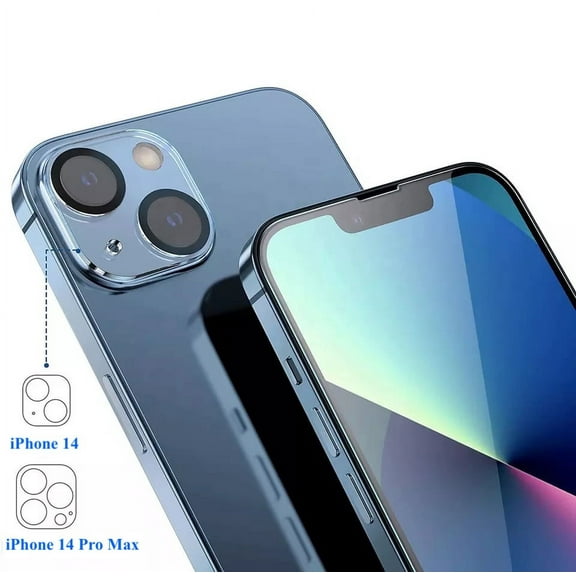 Screen Protector for iPhone 14 Pro Max[6.7 inch]   Camera Lens Protector, Sensor Protection, Dynamic Island Compatible, Case Friendly Tempered Glass Film,[9H Hardness]