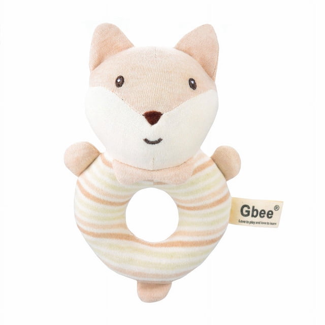 Sonajero de peluche para bebé, juguete educativo para la primera infancia, sonajero redondo, juguete relajante para bebé