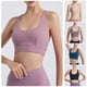 thumbnail image 4 of Sujetador de yoga para mujer Acolchado deportivo recortado Y espalda Pilates Tank, 4 of 8