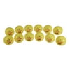 Sportime Inflatable Balls, Multi-Purpose, 4 Inches, Yellow, Pack of 12