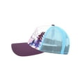 thumbnail image 3 of Locale 5PTKR Trucker Cap-Explorer White/ Plum, 3 of 3