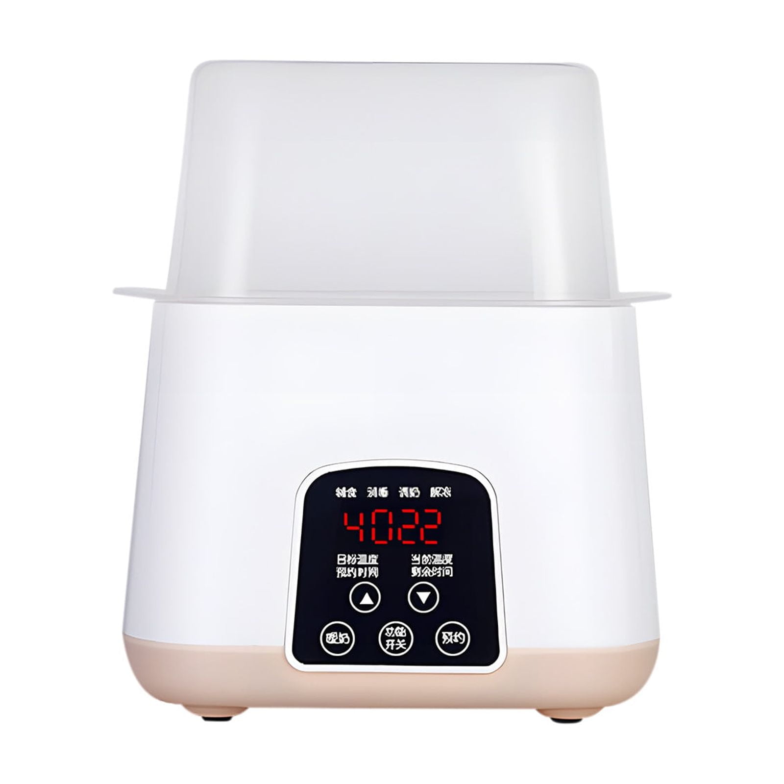 Ovzne Baby Bottle Warmer 9-in-1 Multifuntion Breast Milk Warmer, Fast Baby Food Heater & Defrost Warmer with Timer for Twins, LCD Display Accurate Temperature Adjustment, 26H Constant Mode