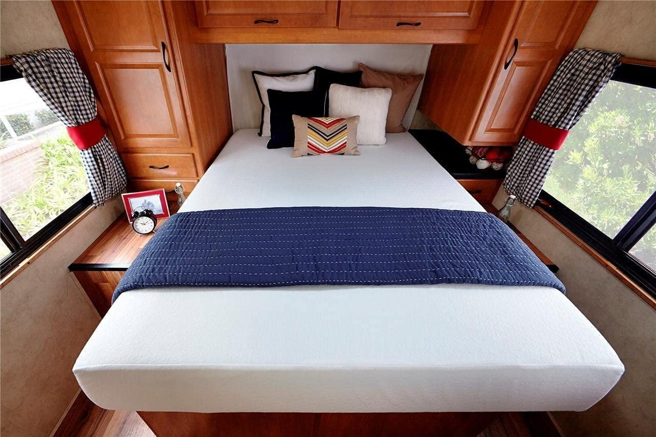 35X89" Cot Bed RV Bunk & Truck Sleeper 4 piece sheet set 600 TC Bed Sheets for Campers, RV's & Travel Trailers, Cot beds sheets Easy Fit Mattress upto 14” Inch Deep Pocket Chocolate solid