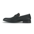 thumbnail image 4 of Ferro Aldo Daxon MFA19708 Moc-Toe Penny Loafers with decorative Buckle (Leather), in Black, Men's Size 13, 4 of 8