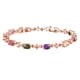 thumbnail image 1 of Fiudx Pulsera de Tenis de Diamantes, Diseño Multicolor En Forma de Flor, Cómoda Envoltura de Aleación, Impresionante Accesorio de Moda, Ideal para Uso Diario o Ocasiones Especiales, Regalo Perfecto p, 1 of 2