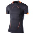 thumbnail image 3 of Men's Short-Sleeved Tight-Fitting Breathable Quick-Drying Clothes Fitness Sports Training Clothes Men's T-Shirts XL, 3 of 3