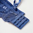 thumbnail image 7 of Levmjia Women Lace Lingerie Set Underwire Bra With Matching Thong Panties Adjustable Shoulder Straps Soft Mesh Daily Wear Romantic Date Night Elegant Solid Color, 7 of 7