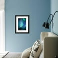 thumbnail image 6 of Iceland, Fjallsarlon. the Northern Lights Appearing in the Sky at Fjallsarlon, Scenic Framed Art Print Wall Art by Katie Garrod, 6 of 6