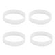 thumbnail image 1 of Paquete de 4 neumáticos de repuesto para un rendimiento mejorado Anillos de rueda universales resistentes al desgaste para robots de limpieza, 1 of 8