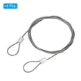 thumbnail image 3 of Unique Bargains Stainless Steel Cable, 4 Pack PVC Coated 1/16' Wire Rope for Deck Railing 3.3ft, 3 of 4