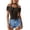 Grey, variant on Women Casual Short Sleeve Square Neck Tee Pure Basic Top Daily Wear All Season Comfortable Machine Washable T-Shirt, M, White