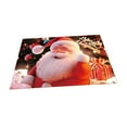 thumbnail image 4 of Christmas Rugs Non Skid Santa Claus Area Rug for Entry Way Entryway Holiday E, 4 of 9